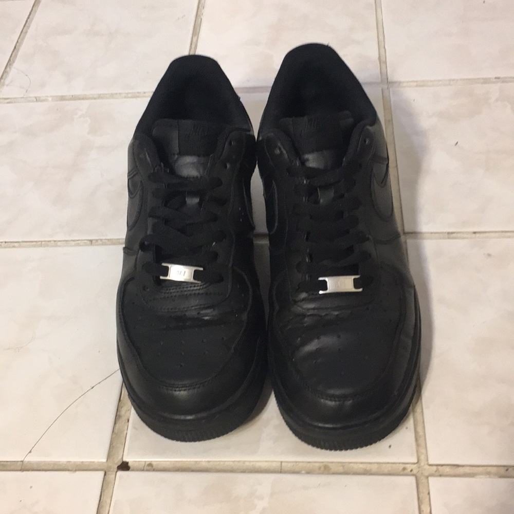 Black Air Force 1s
